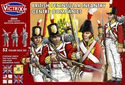 British Peninsular Infantry Centre Companies - Victrix