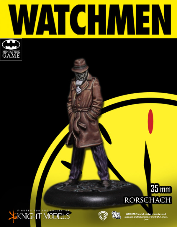 Rorschach - Watchmen - Batman Miniature Game
