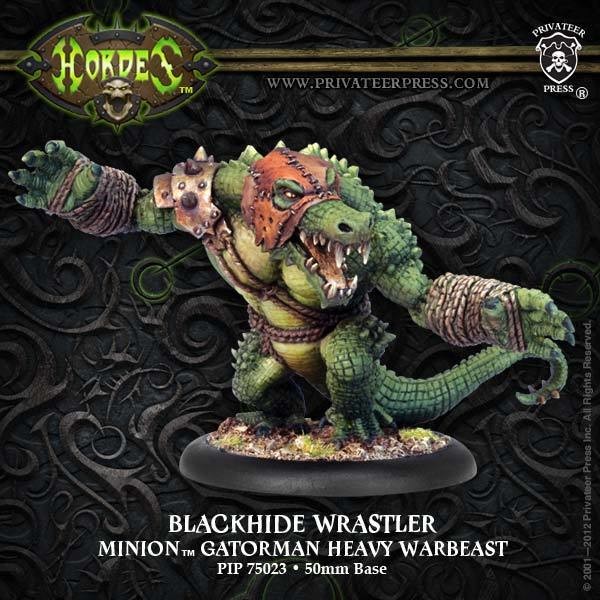 Minion Gatorman Blackhide Wrastler Heavy Warbeast Box - Hordes - Privateer Press