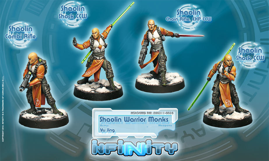 Shaolin Warrior Monks Box - Yu Jing - Infinity