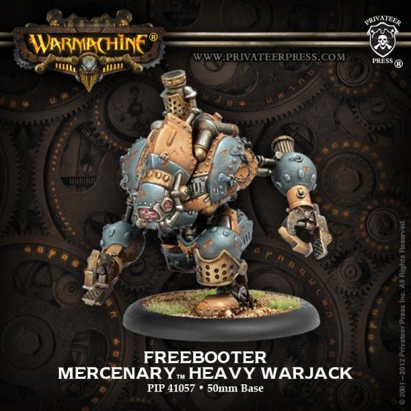 Mercenary Freebooter Heavy Warjack Box Söldner - Warmachine - Privateer Press