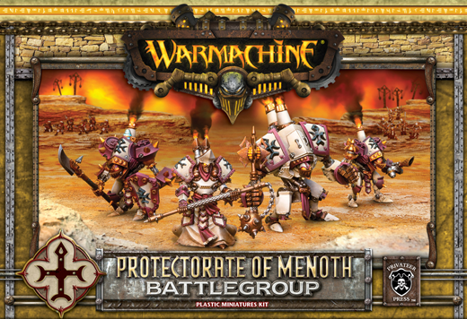 Protectorate of Menoth Battlegroup Box (plastic) - Starter - Warmachine - Privateer Press