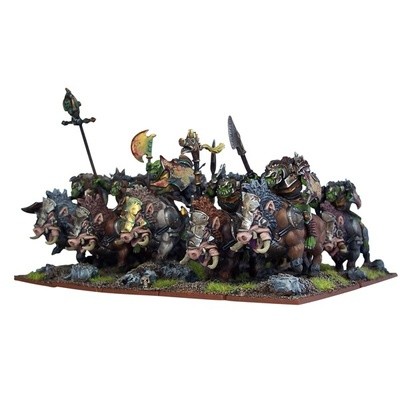 Orc Gore Riders - Orks - Kings of War - Mantic Games