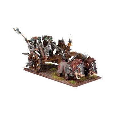 Orc Gore Chariot - Orks - Kings of War - Mantic Games