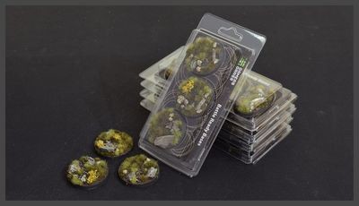 Round Highland Bases 50mm (x3) - Gamers Grass