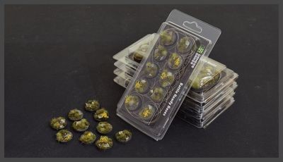 Round Highland Bases 25mm (x10) - Gamers Grass