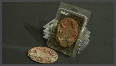 Ovale Badland Base 120mm (x1) - Gamers Grass