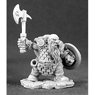 Gerrin Greystone Dwarf - Reaper Miniatures