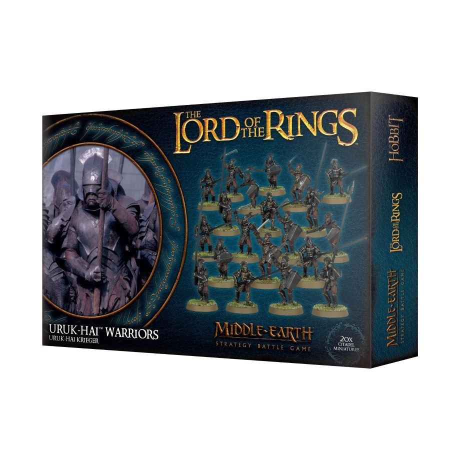 LOTR: URUK-HAI KRIEGER - Lord of the Rings - Games Workshop LOTR: URUK-HAI KRIEGER - Lord of the Rings - Games Workshop