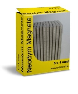 10 Neodym Magnete rund 5 x 1 mm 10 Neodym Magnete rund 5 x 1 mm