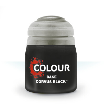 BASE: CORVUS BLACK (12ML) - Citadel Base - Games Workshop