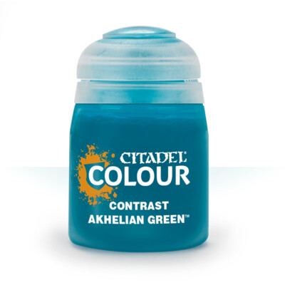 CONTRAST: AKHELIAN GREEN (18ML) - Citadel Contrast - Games Workshop CONTRAST: AKHELIAN GREEN (18ML) - Citadel Contrast - Games Workshop