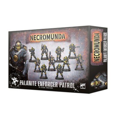 Patrouille der Palaniten-Vollstrecker Palanite Enforcer Patrol - Necromunda - Games Workshop Patrouille der Palaniten-Vollstrecker Palanite Enforcer Patrol - Necromunda - Games Workshop