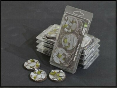 Temple Base Round 50mm (x3) - Gamers Grass Temple Base Round 50mm (x3) - Gamers Grass