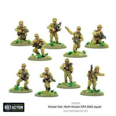Korean War: North Korean KPA SMG squad - Korean - Bolt Action