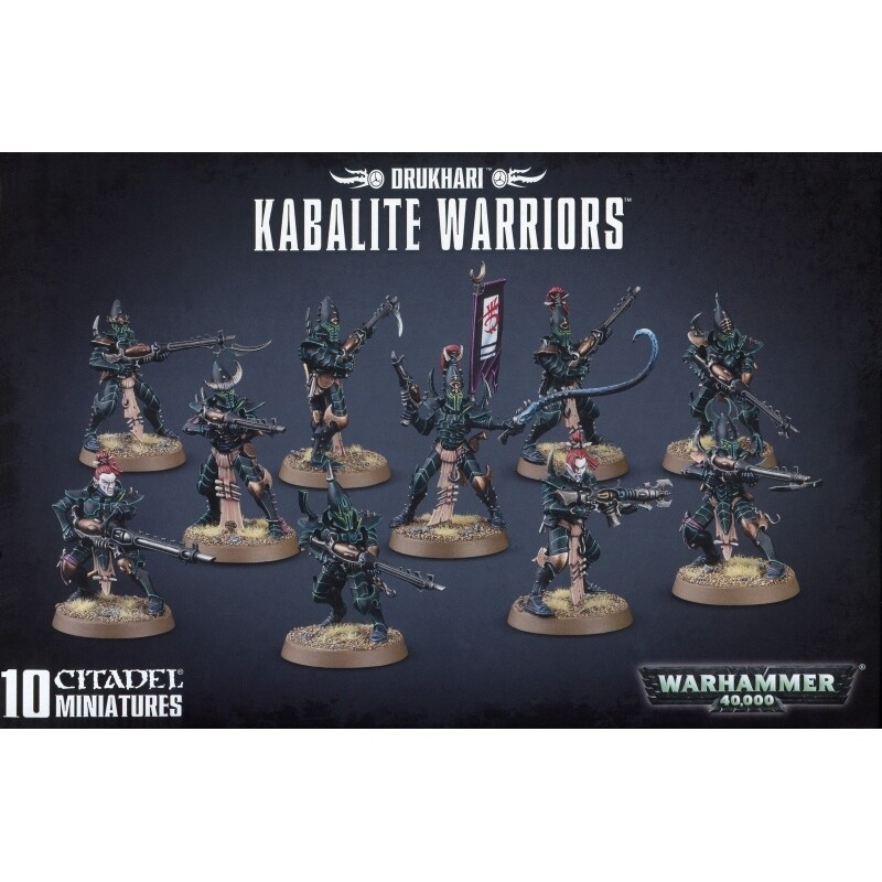 Drukhari Kabalite Warriors Kabalenkrieger - Warhammer 40.000 - Games Workshop Drukhari Kabalite Warriors Kabalenkrieger - Warhammer 40.000 - Games Workshop