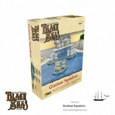 Gunboat Squadron - Black Seas - Warlord Games