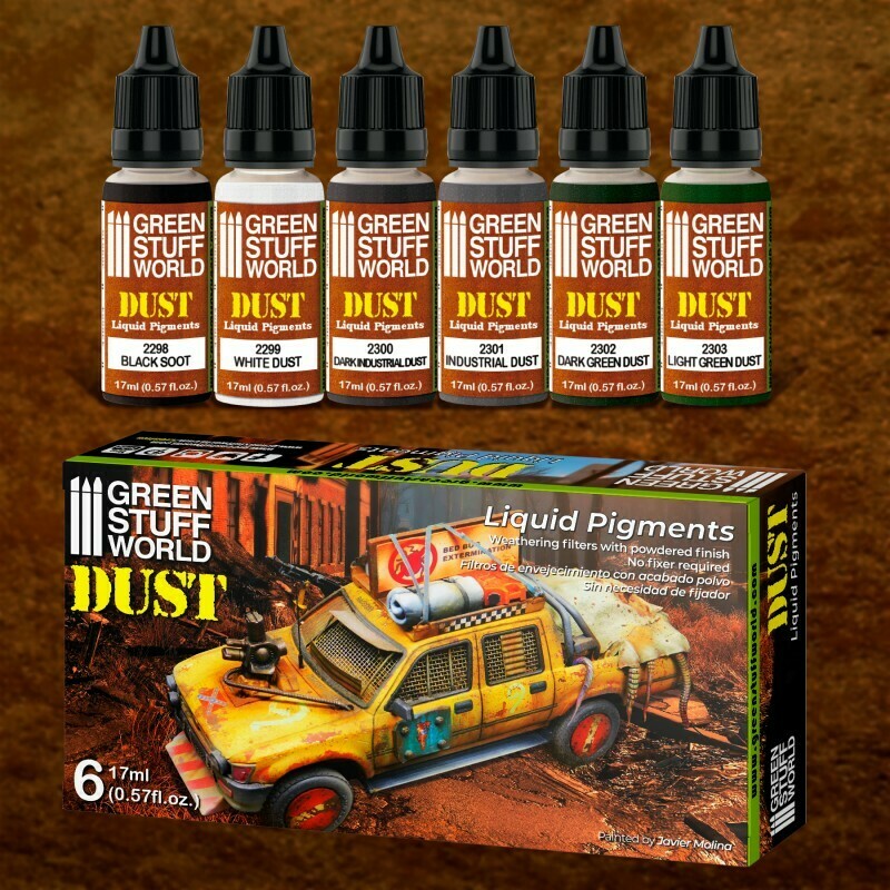 Liquid Pigments Set - Dust - Greenstuff World Liquid Pigments Set - Dust - Greenstuff World