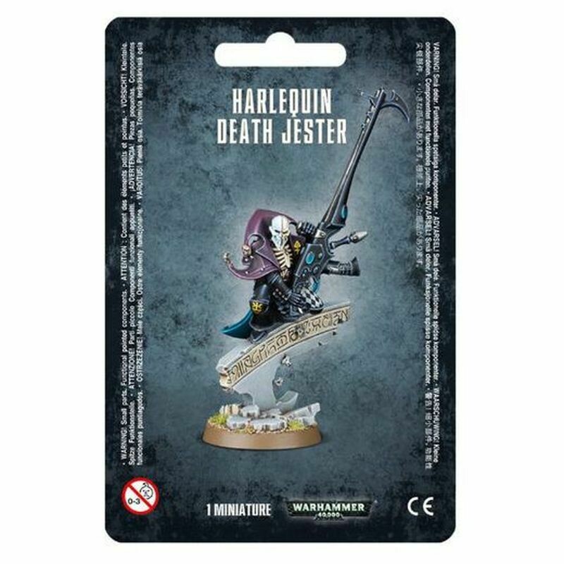 Harlequin Death Jester Todesnarr - Warhammer 40.000 - Games Workshop Harlequin Death Jester Todesnarr - Warhammer 40.000 - Games Workshop