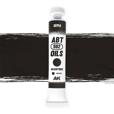 Sepia - Ölfarbe - Oil - Abteilung 502