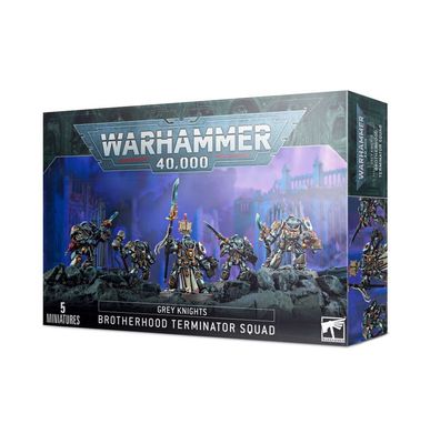 Grey Knights Paladin Squad Brotherhood Terminator Squad - Warhammer 40.000 - Games Workshop