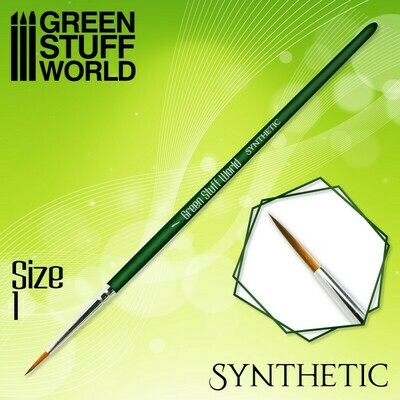 GREEN SERIES Synthetische Haarpinsel - 1 - Greenstuff World GREEN SERIES Synthetische Haarpinsel - 1 - Greenstuff World