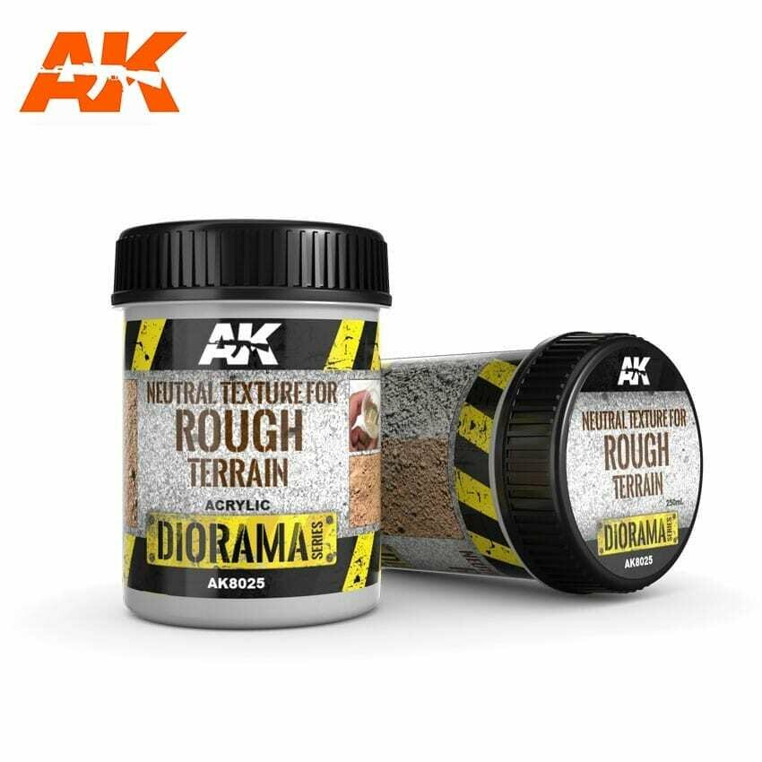 Neutral texture for rough terrain - AK Interactive
