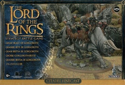 MO: Great Beast of Gorgoroth - Lord of the Rings LotR Herr der Ringe - Games Workshop