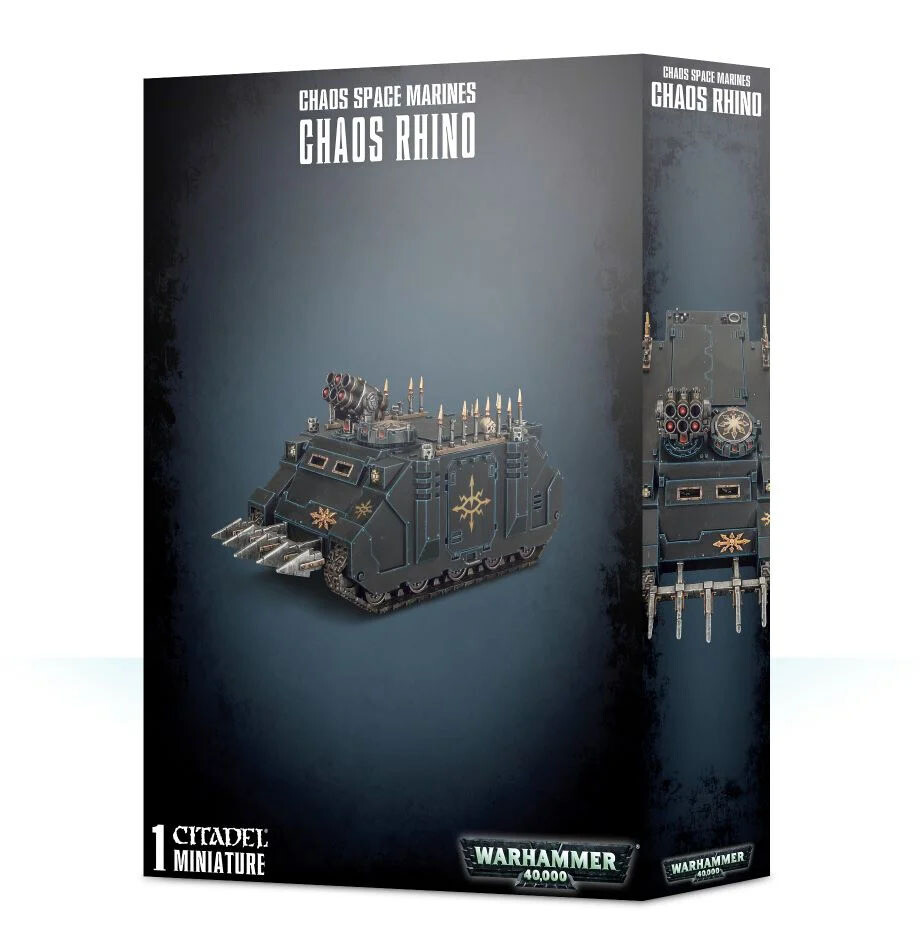 Chaos Space Marines Chaos Rhino - Warhammer 40.000 - Games Workshop Chaos Space Marines Chaos Rhino - Warhammer 40.000 - Games Workshop