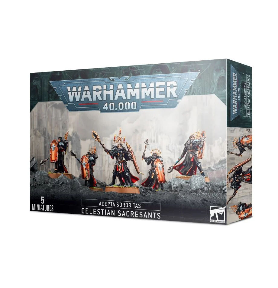 Celestia Sacresantis Celestian Sacresants - Adepta Sororitas - Warhammer 40.000 - Games Workshop Celestia Sacresantis Celestian Sacresants - Adepta Sororitas - Warhammer 40.000 - Games Workshop