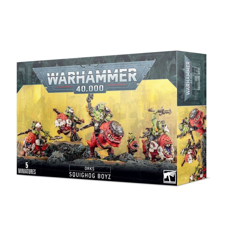 Grunzareita (Orks) Squighog Boyz - Warhammer 40.000 - Games Workshop Grunzareita (Orks) Squighog Boyz - Warhammer 40.000 - Games Workshop