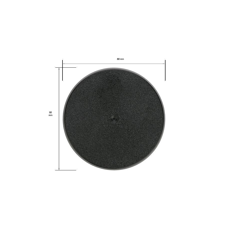 MO: Citadel 80mm Round Base - Games Workshop