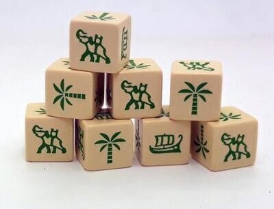 SAGA Punische / Karthagische Würfel (8) Punic Carthaginians Dice Saga Würfel SAGA Punische / Karthagische Würfel (8) Punic Carthaginians Dice Saga Würfel