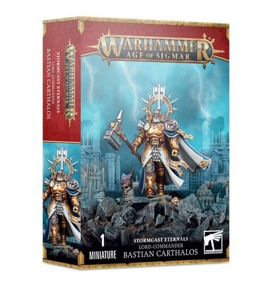Fürst Dominus Bastian Carthalos Lord-Commander - Stormcast Eternals - Age of Sigmar - Games Workshop Fürst Dominus Bastian Carthalos Lord-Commander - Stormcast Eternals - Age of Sigmar - Games Workshop