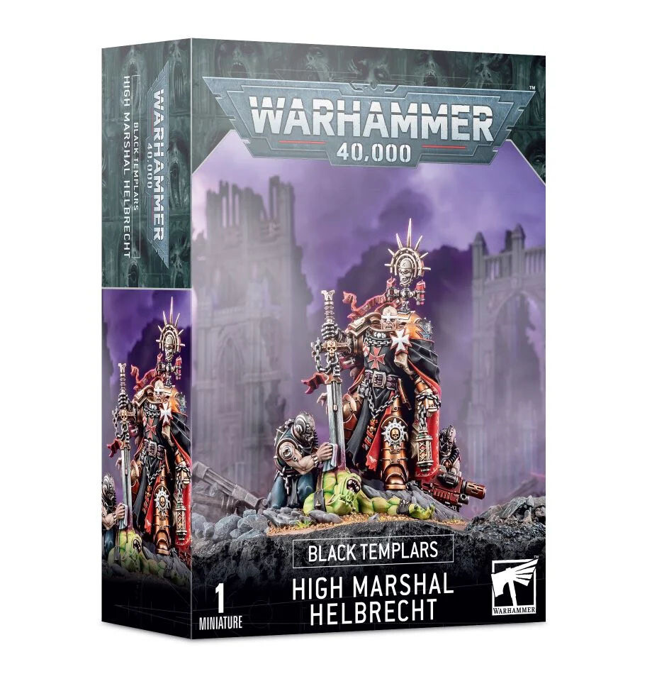 Black Templars Großmarschall Helbrecht High Marshal - Warhammer 40.000 - Games Workshop Black Templars Großmarschall Helbrecht High Marshal - Warhammer 40.000 - Games Workshop