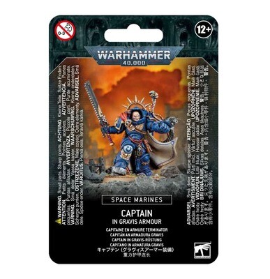Space Marines Captain in Gravis-Rüstung Gravis Armour - Warhammer 40.000 - Games Workshop