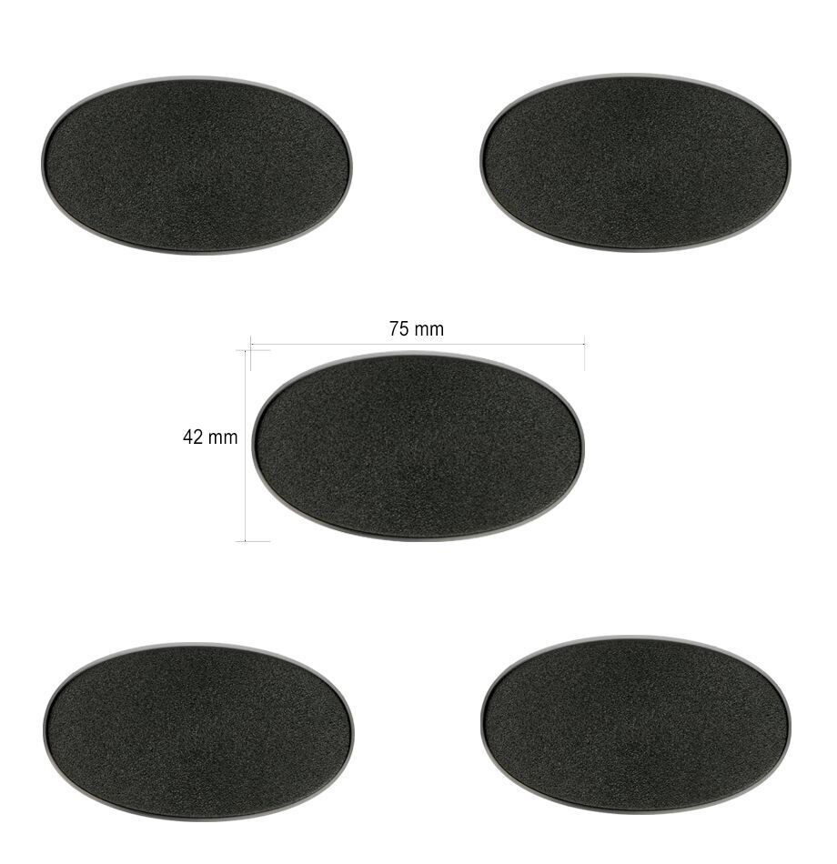 Citadel-Ovalbases (75 mm x 42 mm) 75x42 Base - Games Workshop Citadel-Ovalbases (75 mm x 42 mm) 75x42 Base - Games Workshop