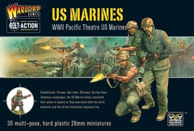 US Marine Corps (30) - Plastic Box Set - American - Bolt Action
