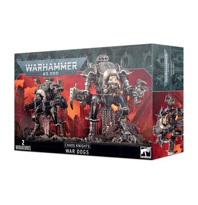 Reißhunde - Pirschhunde - Raubhunden - War Dogs Karnivores - War Dog Stalkers - War Dog Brigands- Chaos Knights - Warhammer 40.000 - Games Workshop