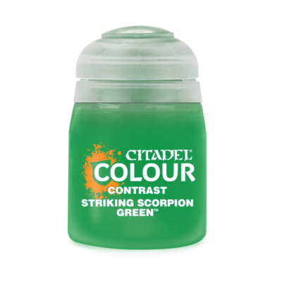Contrast: Striking Scorpion Green (18ML) - Citadel Contrast - Games Workshop
