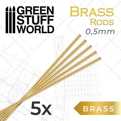 Pinning Brass Rods 0.5mm - Greenstuff World