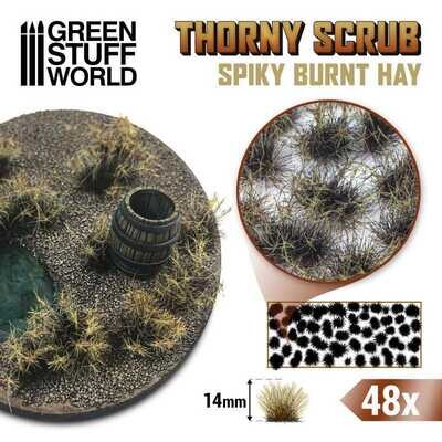 Thorny Scrubs - Spiky BURNT HAY - Greenstuff World