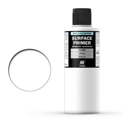 Surface Primer Vallejo White - 200ml