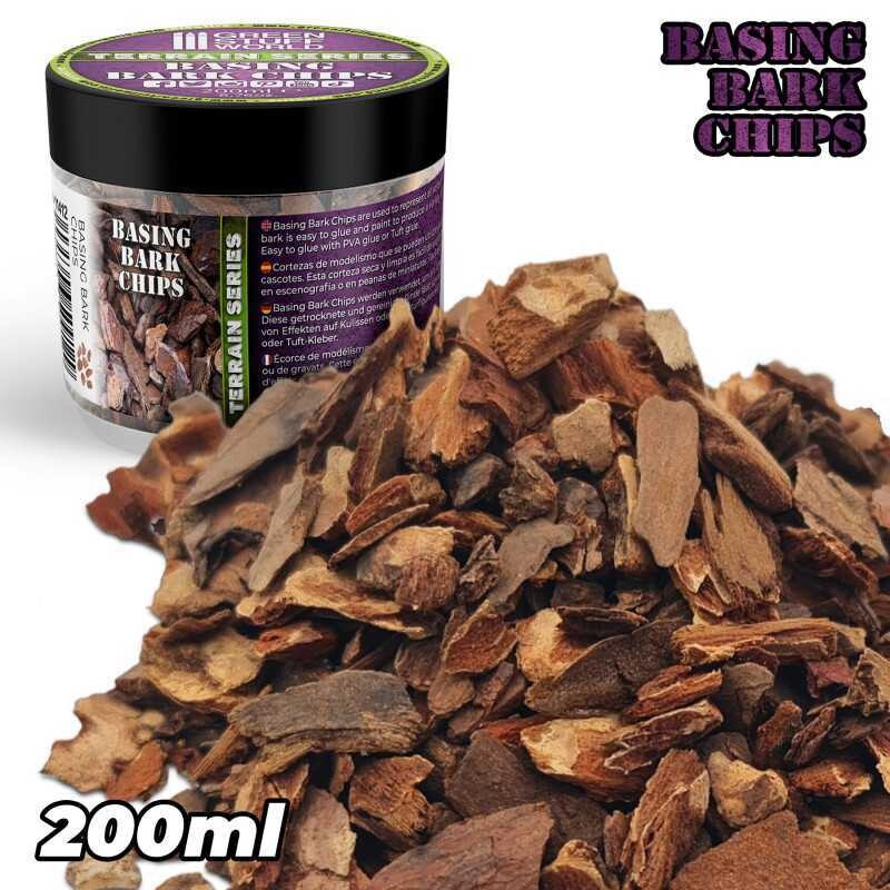 Basing Bark Chips 200ml - GrauGreenstuff World Basing Bark Chips 200ml - GrauGreenstuff World