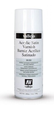 Vallejo Aerosol Varnish Satin (400ml)