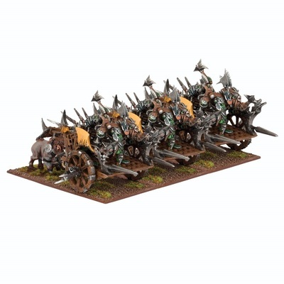 Orc Fight Wagon Regiment - Orks - Kings of War - Mantic Games