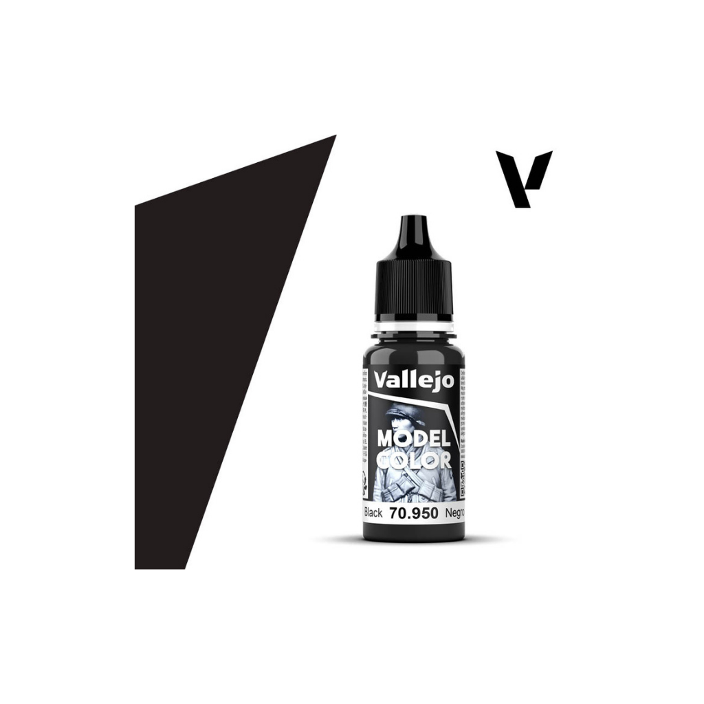 Model Color 169 Signalschwarz (Black) (950) - Vallejo - Farben Model Color 169 Signalschwarz (Black) (950) - Vallejo - Farben