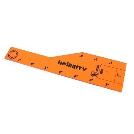 Infinity Measuring Templates Infinity Measuring Templates "Orange" - Micro Art Studio