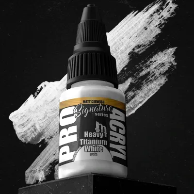 Matt Cexwish Heavy Titanium White- Pro Acryl