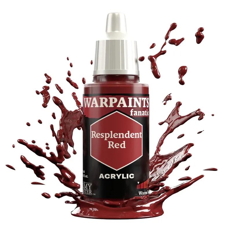 Warpaints Fanatic: Resplendent Red - (1) - The Army Painter Warpaints Fanatic: Resplendent Red - (1) - The Army Painter